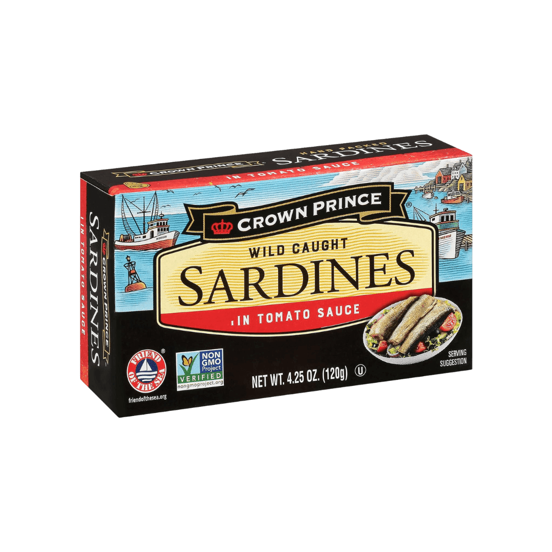 Wild Caught Sardines in Tomato Sauce Crown Prince